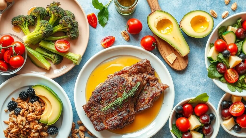 What is an example of a perfect keto meal?