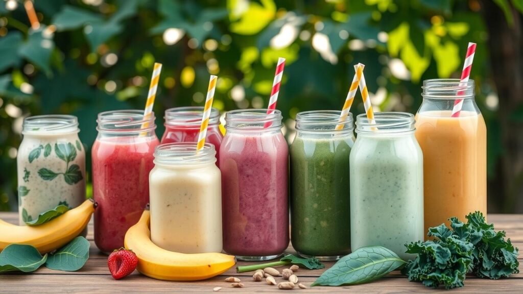 Easy Vegan Smoothies: 15 Simple Recipes in 5 Minutes
