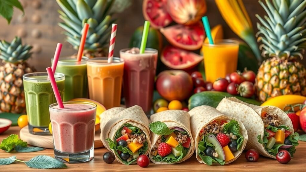 Tropical Smoothie Cafe Hummus Veggie Wrap: Vegan? + How to Order