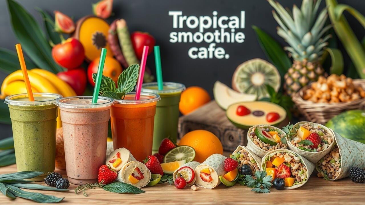 Tropical Smoothie Cafe Vegan Options: Smoothies + Wraps (What’s Vegan?)