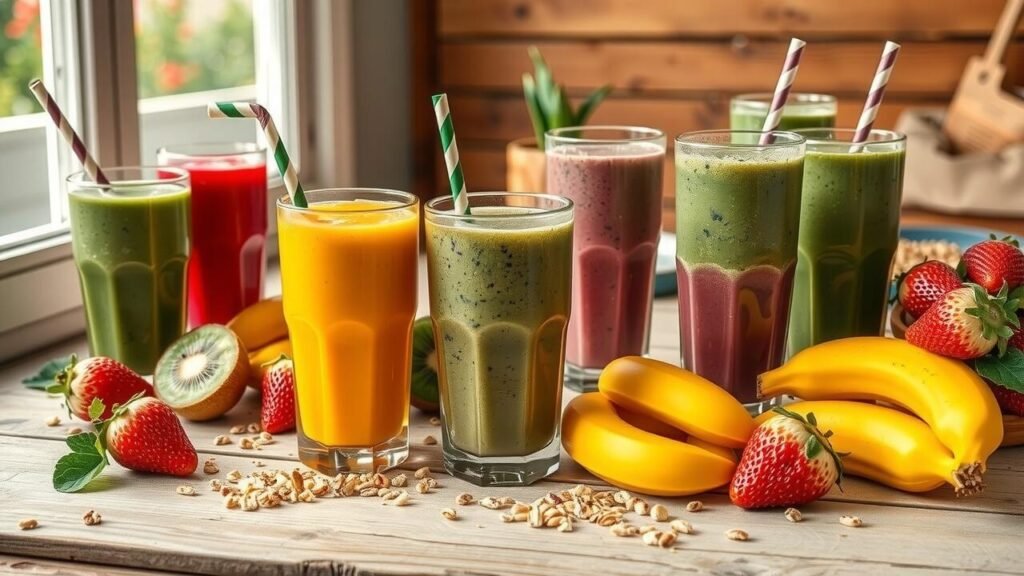 Vegan Breakfast Smoothie Recipes: 20 Grab-and-Blend Ideas
