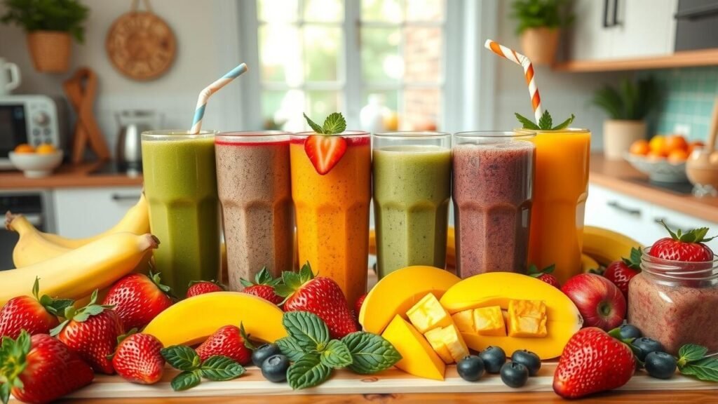 Vegan Mango Banana Smoothie (Smooth + Sweet)